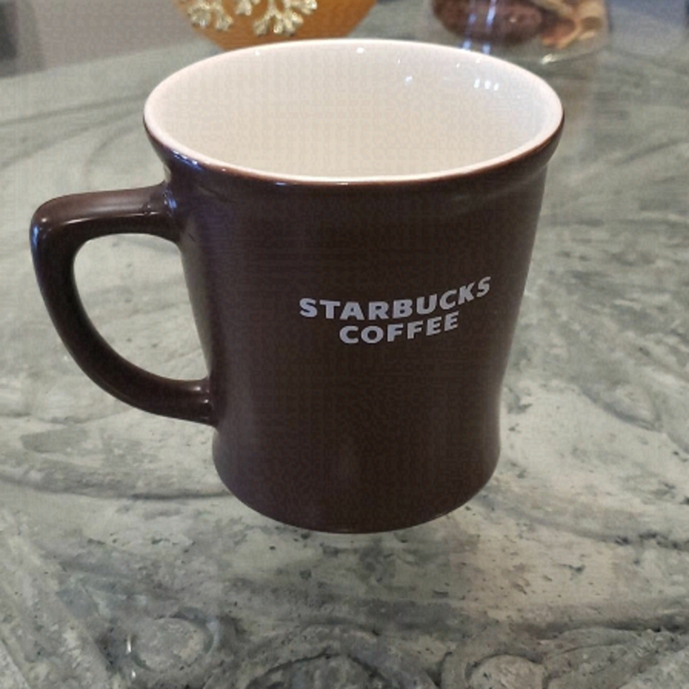 𝅺STARBUCKS CERAMIC LOGO COFFEE MUG ☕ 16 FLOZ